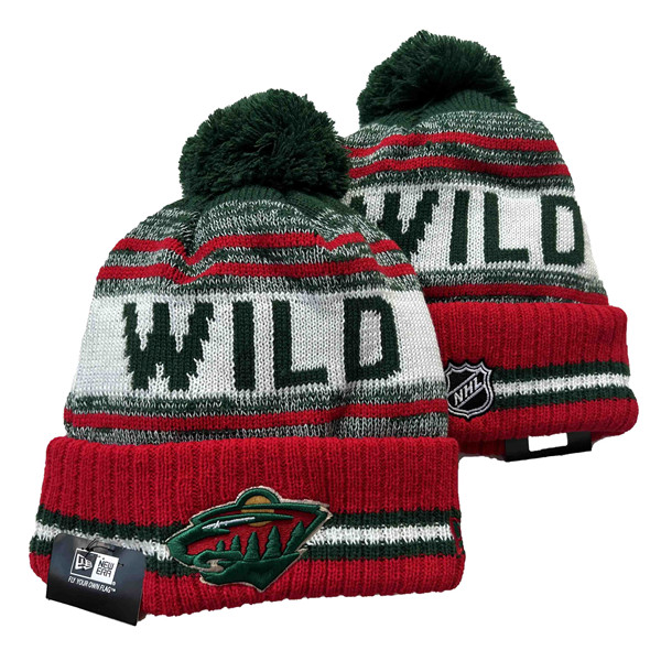 Minnesota Wild Knit Hats 002
